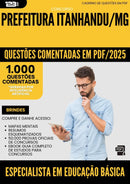 1000 Questões Comentadas para Concurso Especialista Em Educacao Basica da Prefeitura Itanhandu Mg 2025 - 1000 Questões