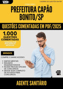 1000 Questões Comentadas para Concurso Agente Sanitario Capao da Prefeitura Bonito Sp 2025 - 1000 Questões