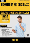 1000 Questões Comentadas para Concurso Coveiro da Prefeitura Rio Do Sul Sc 2025 - 1000 Questões