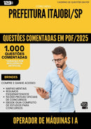 1000 Questões Comentadas para Concurso Operador De Maquinas I A da Prefeitura Itajobi Sp 2025 - 1000 Questões