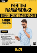 1000 Questões Comentadas para Concurso Bracal da Prefeitura Paranapanema Sp 2025 - 1000 Questões