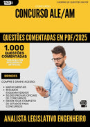 1000 Questões Comentadas para Concurso Analista Legislativo Engenheiro Civil Ale Am 2025 - 1000 Questões