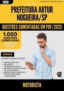 1000 Questões Comentadas para Concurso Motorista da Prefeitura Artur Nogueira Sp 2025 - 1000 Questões