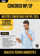 1000 Questões Comentadas para Concurso Analista Tecnico Arquiteto E Urbanista Mp Sp 2025 - 1000 Questões