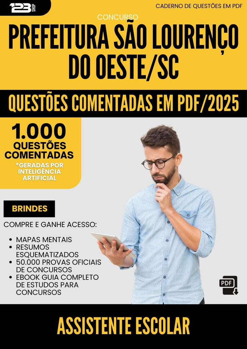 1000 Questões Comentadas para Concurso Auxiliar Administrativo da Prefeitura Lagoa Dourada Mg 2025 - 1000 Questões