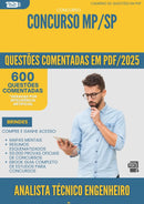 1000 Questões Comentadas para Concurso Analista Tecnico Engenheiro Agronomo Mp Sp 2025 - 600 Questões