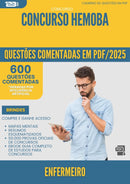 1000 Questões Comentadas para Concurso Enfermeiro Hemoba 2025 - 600 Questões