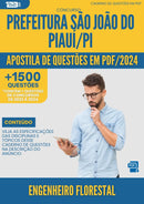 Apostila de Questões para Concurso Engenheiro da Prefeitura Florestal Sao Joao Do Piaui Pi 2024 - Mais de 1.500 Questões