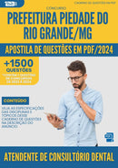 Apostila de Questões para Concurso Atendente Consultorio Dental da Prefeitura Piedade Rio Grande 2024 - Mais de 1.500 Questões
