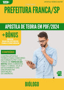 Apostila Teórica para Concurso Biologo da Prefeitura Franca Sp 2024 - Conteúdo de Acordo com Edital