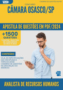 Apostila de Questões para Concurso Analista De Recursos Humanos Camara da Prefeitura Osasco Sp 2024 - Mais de 1.500 Questões