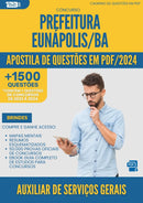 Apostila de Questões para Concurso Auxiliar De Servicos Gerais da Prefeitura Eunapolis Ba 2024 - Mais de 1.500 Questões