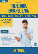 Apostila de Questões para Concurso Motorista da Prefeitura Eunapolis Ba 2024 - Mais de 1.500 Questões