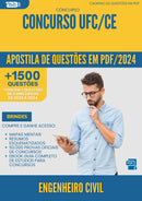 Apostila de Questões para Concurso Engenheiro Civil Ufc Ce 2024 - Mais de 1.500 Questões