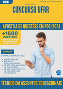 Apostila de Questões para Concurso Tecnico Em Assuntos Educacionais UFRR 2024 - Mais de 1.500 Questões
