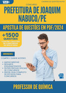 Apostila de Questões para Concurso Professor De Quimica da Prefeitura Joaquim Nabuco Pe 2024 - Mais de 1.500 Questões