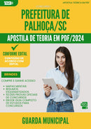 Apostila Teórica para Concurso Guarda Municipal da Prefeitura Palhoca Sc 2024 - Conteúdo de Acordo com Edital