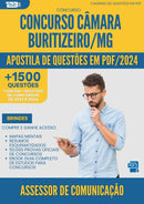 Apostila de Questões para Concurso Assessor De Comunicacao Camara da Prefeitura Buritizeiro Mg 2025 - Mais de 1.500 Questões