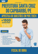 Apostila de Questões para Concurso Fiscal De Obra Santa da Prefeitura Cruz Do Capibaribe Pe 2024 - Mais de 1.500 Questões