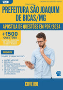 Apostila de Questões para Concurso Coveiro Sao Joaquim De da Prefeitura Bicas Mg 2024 - Mais de 1.500 Questões