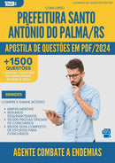 Apostila de Questões para Concurso Agente Combate Endemias Santo Antonio Do da Prefeitura Palma 2024 - Mais de 1.500 Questões