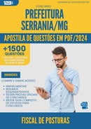 Apostila de Questões para Concurso Fiscal De Posturas da Prefeitura Serrania Mg 2024 - Mais de 1.500 Questões
