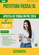 Apostila Teórica para Concurso Eletricista da Prefeitura Vicosa Al 2024 - Conteúdo de Acordo com Edital