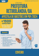 Apostila de Questões para Concurso Coveiro da Prefeitura Retirolandia Ba 2024 - Mais de 1.500 Questões