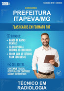 Flashcards em PDF para o Concurso Prefeitura Itapeva/MG para Técnico Em Radiologia - 1000 Flashcards