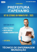Kit de Estudos para o Concurso Prefeitura Itapeva/MG para Técnico de Enfermagem Imunização