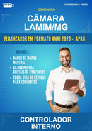 Concurso Câmara Lamim/MG: Flashcards Anki para Controlador Interno - 400 Flashcards | Apostila de Concurso