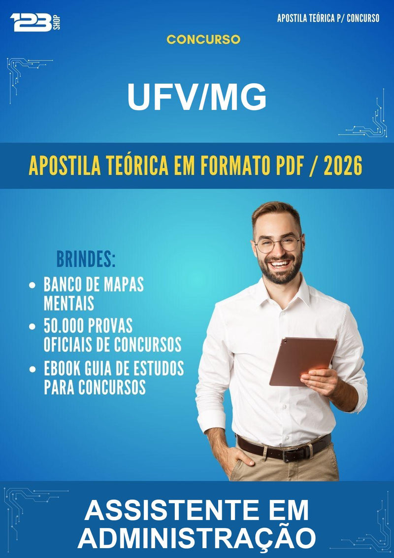 Apostila Teórica para o Concurso Ufv/MG para Assistente Em Administração