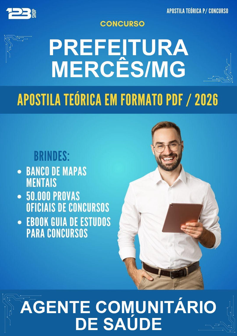 Apostila Teórica para o Concurso Prefeitura Mercês/MG para Agente Comunitário de Saúde