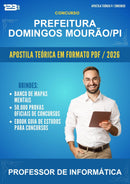 Apostila Teórica para o Concurso Prefeitura Domingos Mourão/PI para Professor de Informática