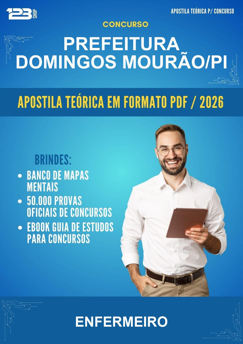 Apostila Teórica para o Concurso Prefeitura Domingos Mourão/PI para Enfermeiro