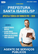 Apostila Teórica para o Concurso Prefeitura Santa Isabel/SP para Agente de Serviços Públicos