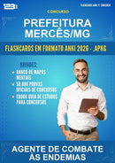 Flashcards Anki para o Concurso Prefeitura Mercês/MG para Agente de Combate Às Endemias - 600 Flashcards