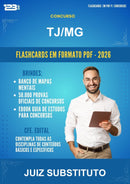 Flashcards em PDF para o Concurso Tj/MG para Juiz Substituto - 600 Flashcards