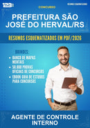 Resumos Esquematizados para o Concurso Prefeitura São José do Herval/RS para Agente de Controle Interno