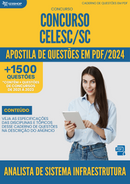 Apostila de Questões  CELESC SC 2024 Analista de Sistema Infraestrutura - Mais de 1.500 Questões | loja123shop
