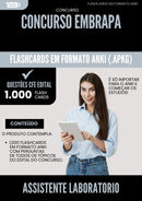 Flashcards para Concurso Assistente Laboratorio Embrapa 2025 - 1.000 Flashcards de Acordo com Edital